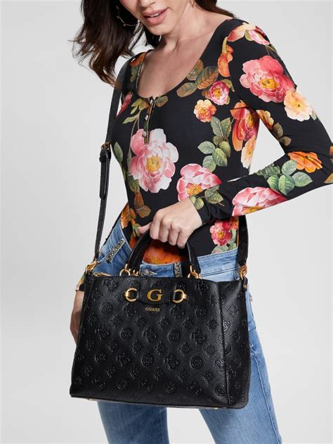 guess peony tas|Izzy Peony Girlfriend Satchel .